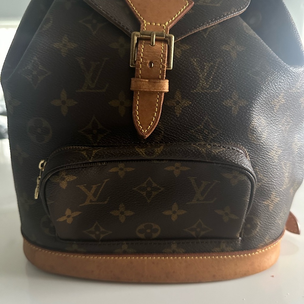Louis Vuitton Brown Monogram Backpack MM